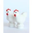 thumbnail image 1 of LEGO City - 2 White Chickens - Farm Animals, 1 of 1