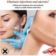 thumbnail image 5 of Ruban Facial pour Huile de Ricin, Ruban Facial pour Rides de Nuit, Ruban à l'Huile de Ricin pour le Visage, Ruban pour la Peau pour le Visage, Ruban Liftant Invisible pour le Visage, 5 of 5