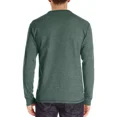 thumbnail image 2 of Playera Casual Manga Larga Cuello Henley Algodón Para Hombre, 2 of 5