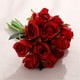 thumbnail image 3 of Cateissary Ramo de rosas artificiales 12 cabezas rojo 15 * 10 * 25 cm, 3 of 6