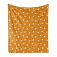 thumbnail image 1 of Ghost Soft Flannel Fleece Blanket, Halloween Pattern with Hand-drawn Ghosts Sweets Bones Hey and Boo Scare Expressions, Cozy Plush for Indoor and Outdoor Use, 70" x 90", Multicolor, by Ambesonne, 1 of 6
