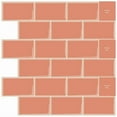 thumbnail image 1 of 10 Pcs Orange 3D Wall Tile Sticker Kitchen Bathroom (30.5x 30.5cm), 1 of 4