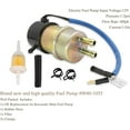 thumbnail image 5 of 49040-1055 Electric Fuel Pump 12V, Replaces for Kawasaki Mule 3010/3000/3020/2500/2510/2520/1000 (8mm In/Outlet), 5 of 5