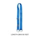 thumbnail image 5 of Naiovety Cuerda para trepar árboles, suministros deportivos exteriores multifuncionales, piezas deportivas exteriores útiles, cuerdas Escalada Azul, 5 of 6