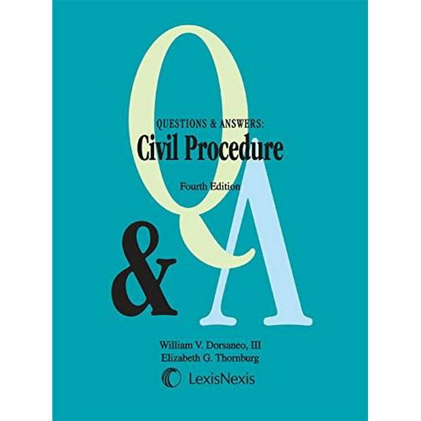 Questions & Answers Civil Procedure (2015), PreOwned (Paperback