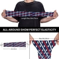 thumbnail image 4 of Rocae Patriotic Star Pattern for Sports Cooling Arm Compression Sleeves for Men Women Teenager,Breathable,Outdoor Essentials Sun Protection Arm Sleeves, 4 of 8