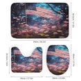 thumbnail image 3 of Independence Day Of The United States Flag Shower Curtain Sets with Rugs 4 Piece Rustic, 3 of 8