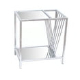 thumbnail image 2 of 15" x 23" x 24" Silver Metal End Table, 2 of 2