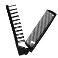 thumbnail image 1 of 2 Pack Folding Hairbrush And Comb, Plastic Portable Travel Hairbrush, 1 of 3