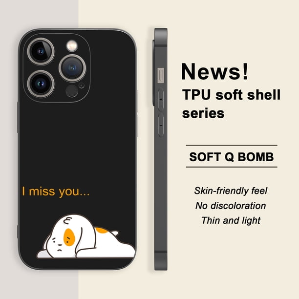 Proteja su iPhone con este divertido y peculiar protector de teléfono plateado mate de doble capa