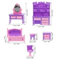 thumbnail image 2 of WRITWAA Miniature Dollhouse Furniture Set with Accessories, Perfect for Birthday and Christmas, 2 of 8