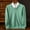 Green, variant on Elvqul Mens Pullover Sweater Shirt Light Blue V Neck Sweater for Men