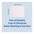 thumbnail image 3 of 50 Counts Cleaning Towels, Disposable Face Towels, Extra Soft, Thick, Absorbent, Pearl Texture Facial Cleansing Cloths, 3 of 9