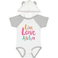 thumbnail image 3 of Inktastic Live Love Aloha Boys or Girls Baby Bodysuit, 3 of 5
