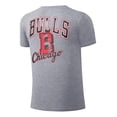 thumbnail image 2 of Playera Fanatics Hombre Nba Chicago Bulls Gris Basquetbol gris oscuro S, 2 of 7