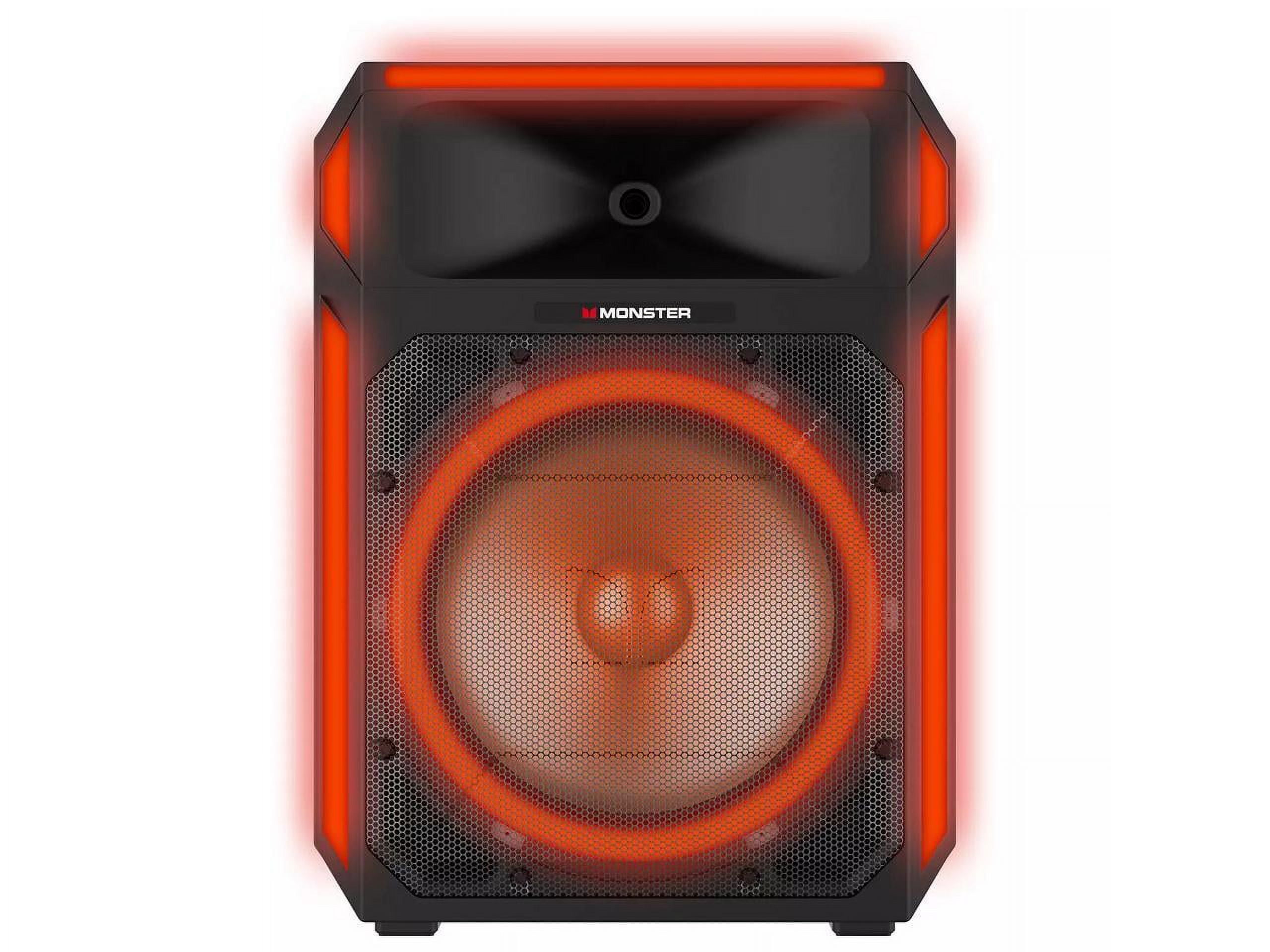 Restored Monster X6 All-in-One PA Bluetooth Speaker System (Refurbished)