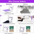 thumbnail image 3 of Purple Portable Sewing Machine with Foot Pedal-Dual Power Options, 3 of 5