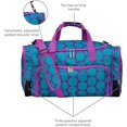 thumbnail image 3 of Wildkin Kids Weekender Duffel Bag for Boys and Girls, 22 Inch (Big Dot Aqua), 3 of 6