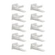 thumbnail image 1 of Bearachild Ganchos para sombreros montados en la pared, estante multifuncional para sombreros, resistente y duradero, 10 Uds. Almacenamiento y organización del hogar Blanco 4.2x3.2 cm, 1 of 6