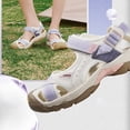 thumbnail image 3 of Zapatos Aqua Shoes Sandalias de buceo transpirables para mujeres y hombres (blanco claro púrpura36) Ehuebsd Tenis De Mujer Tenis De Hombre, 3 of 8