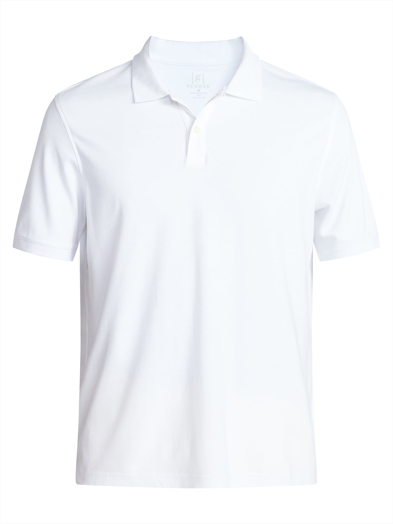 George Men's and Men's Big & Tall Short Sleeve Interlock Polo Shirt, Sizes S-5XL, LT-3XLT