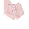 thumbnail image 5 of Bmnmsl Toddler Kids Baby Girls Boys Outfits Set Short Sleeve Ribbed Top+Shorts, 5 of 5