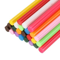 Hot Glue Sticks for Glue Gun, 24 Pcs Colored Hot Melt Adhesive Bulk Sticks for DIY Craft Projects Art Decoration Home Repairs, 12 Colors (7.9" x 0.28")