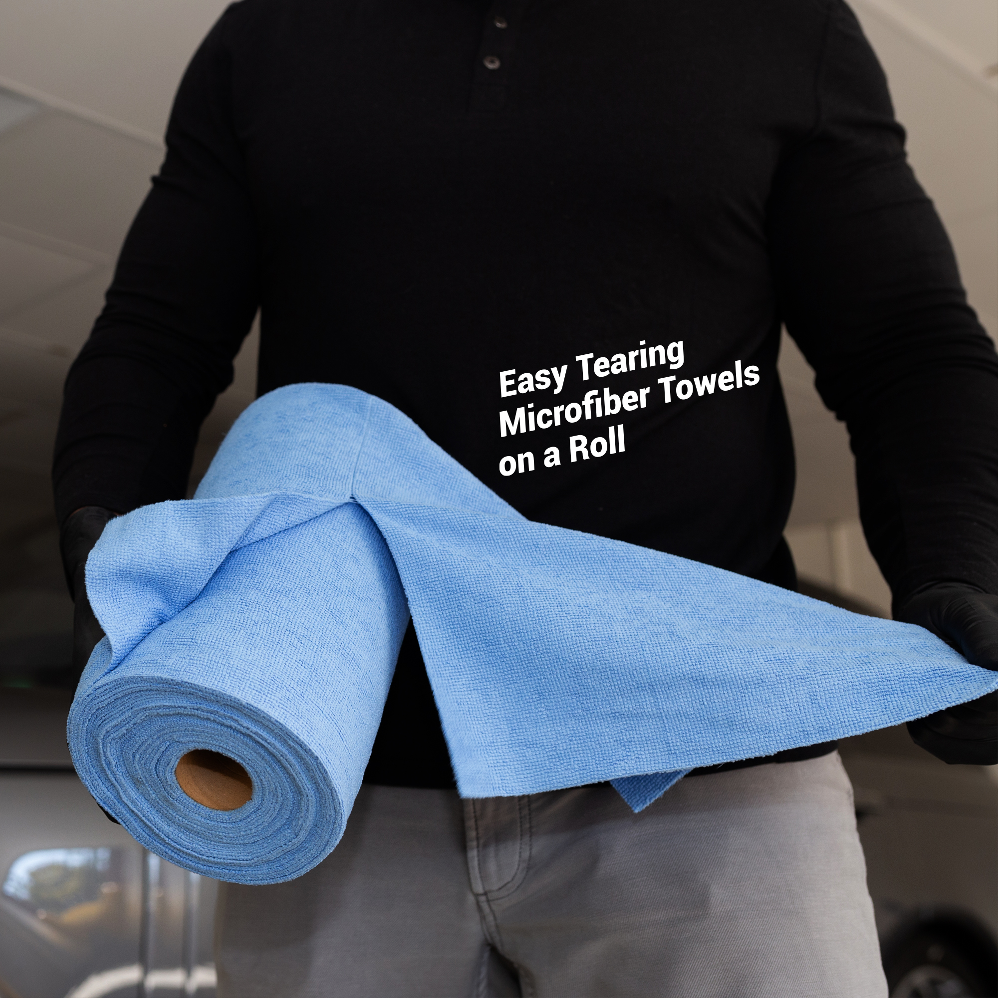 Tear N Clean Microfiber Towels, 12x12 In, 100 Pack photo 6