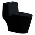 thumbnail image 2 of WOODBRIDGE Black B0941 Modern One Piece Toilet with Soft Closing Seat, 2 of 10