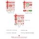 thumbnail image 3 of Pendientes de Navidad para mujer Pendientes de vacaciones para niñas Pendientes de copo de nieve de árbol de lazo Ormromra ZJWJ874-3, 3 of 4