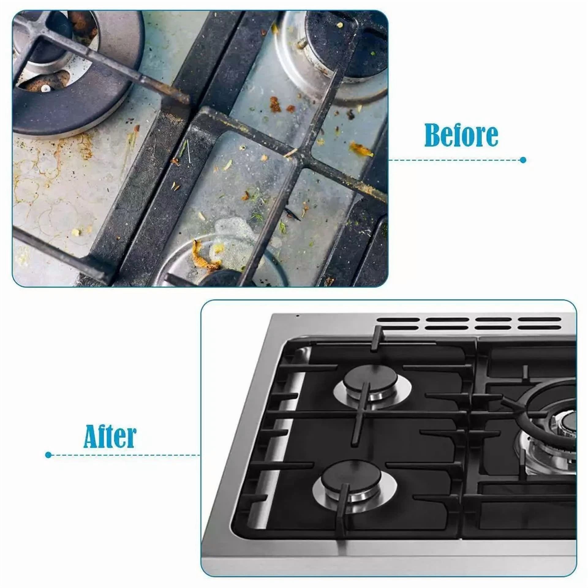 3Pcs Washable Stove Protector Stove Burner Covers For Gas Stove Top Non-Stick