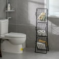 thumbnail image 3 of Costway 3-Tier Wire Fruit Basket Stand Kitchen Snack Vegetable Storage Organizer, 3 of 10