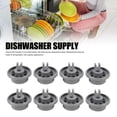 thumbnail image 3 of Dishwasher Lower Rack Wheels, Practical 8Pcs Dishwasher Lower Rack Wheel Replacement ABS Plastic 165314  for Home, 3 of 7