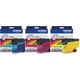 thumbnail image 1 of Juego de cartuchos de tinta Brother LC406XL de 3 colores de alto rendimiento, 1 of 1