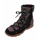 thumbnail image 2 of Botas cortas de punta redonda con cremallera lateral retro de estilo étnico de talla grande para mujer Wmkox8yii  FOPL1420, 2 of 8