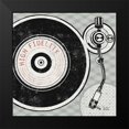 thumbnail image 2 of Mullan, Michael 12x12 Black Modern Framed Museum Art Print Titled - Vintage Analog Record Player, 2 of 5