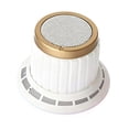 thumbnail image 2 of Altavoz Bluetooth con botón magnético, reproductor de música práctico para sala de estar, oficina y fiestas. Blanco, 2 of 9