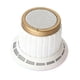 thumbnail image 2 of Altavoz Bluetooth con perilla magnética, regalo práctico y fácil de usar para viajes, dormitorio y fiestas. Blanco, 2 of 9