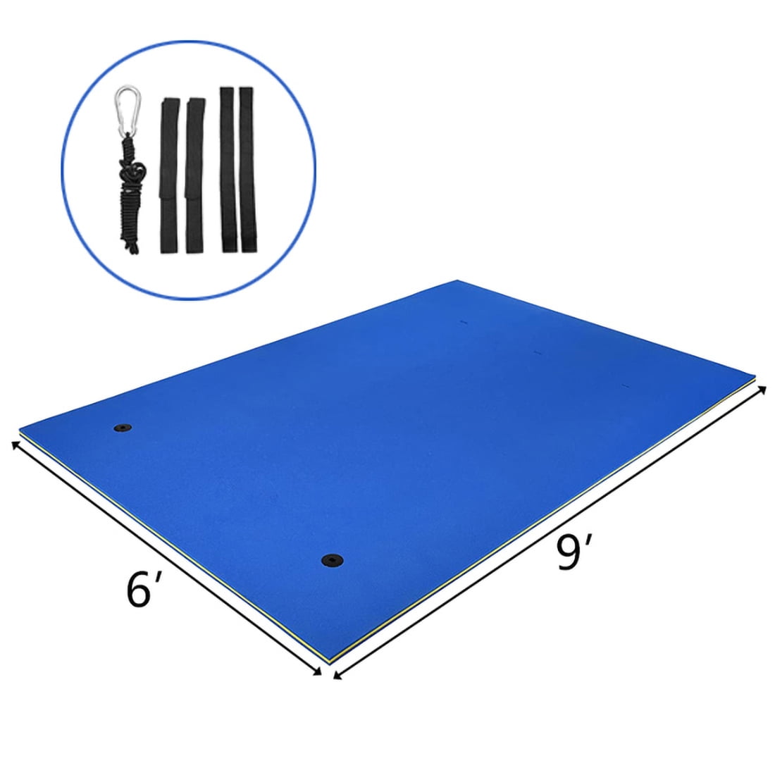 Foam Floating Mat Foam Swimming Pool Water Pad, No Inflation Needed