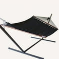 thumbnail image 2 of Jumbo Caribbean Hammock- Black, 2 of 7