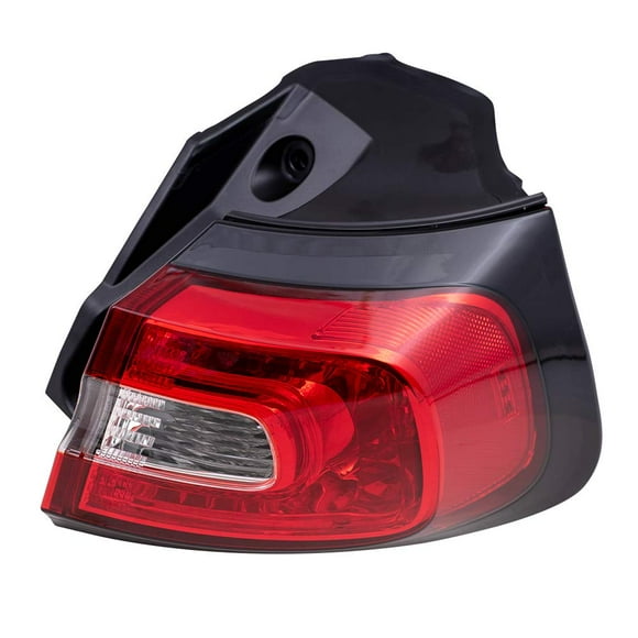 Brock Replacement Passenger Quarter Panel Mounted Tail Light Compatible with 2014-2017 Cherokee 68102906AF