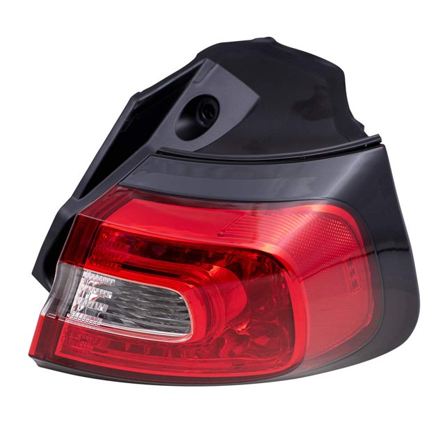 Brock Replacement Passenger Quarter Panel Mounted Tail Light Compatible with 2014-2017 Cherokee 68102906AF