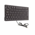 thumbnail image 3 of Russian French German Keyboard, USB Wired Keyboard, Ultra Thin 78 Keys Compact Keyboard, for PC, Computer, Desktop, 3 of 7