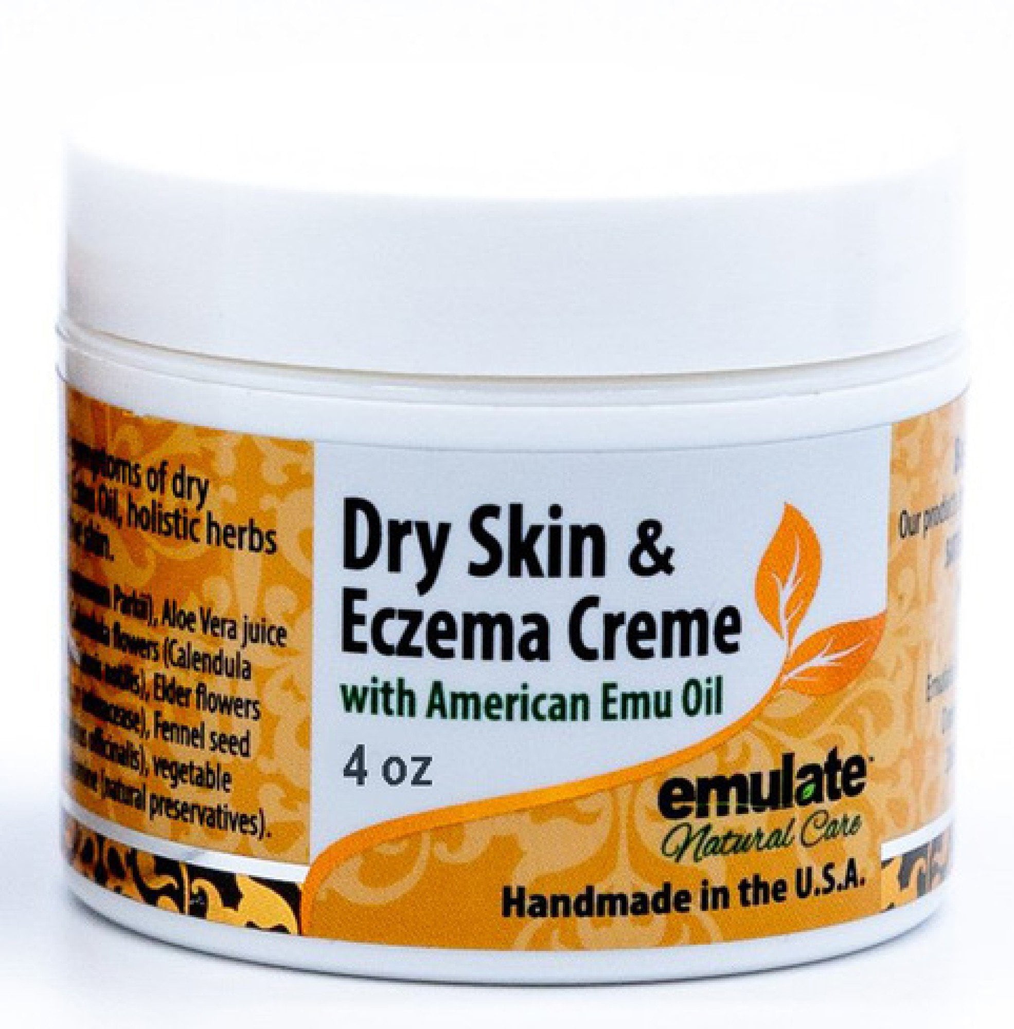 emulate Natural Care Dry Skin & Eczema Creme with Emu Oil 4 oz Cream