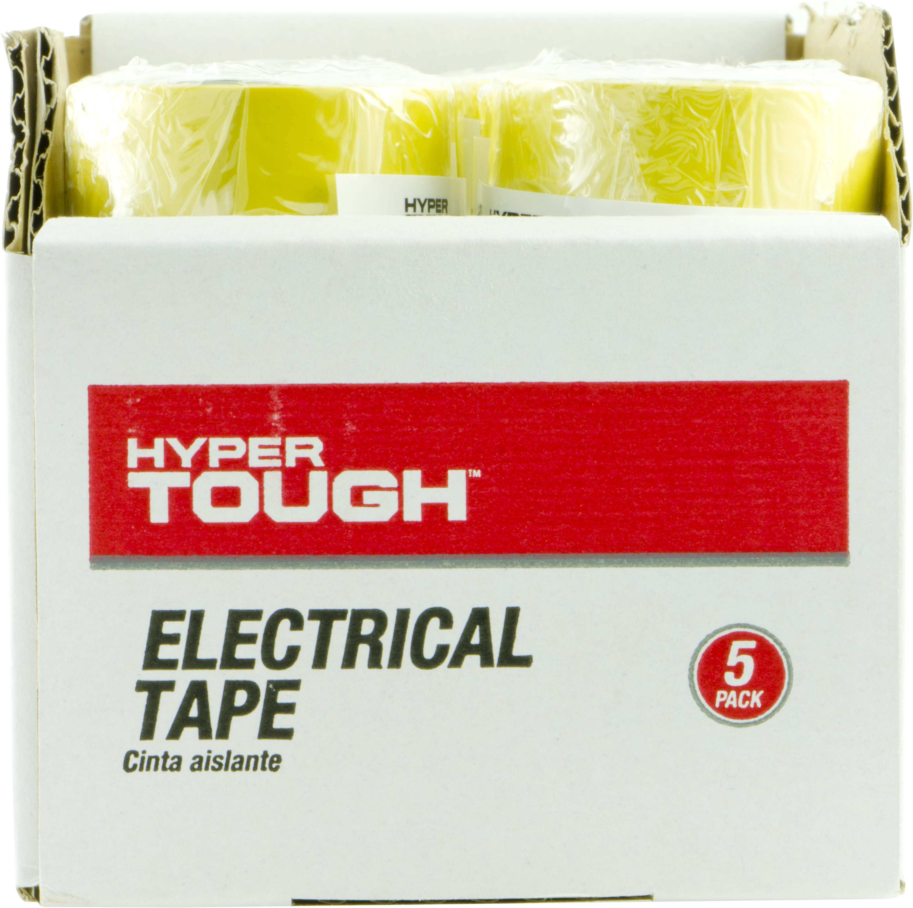 Hyper Tough Assorted Color Electrical Tape, 14ft length, Indoor, 5 Pack, 3/4in, 0.26lbs - 35831 - image 4 of 5