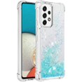thumbnail image 3 of Compatible with Samsung Galaxy A53 5G Case Glitter Liquid Cute Clear Phone Case Floating Quicksand Shockproof Protective Bumper Silicone Soft TPU Case for Samsung Galaxy A53 5G Star Blue YB, 3 of 12