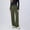 *Army Green, variant on ClodeEU Womens UPF 50 High Waist Trousers,Wide Leg Casual Sweatpants ,Stretchy Work Pants with Pockets White,Womens Plus XL