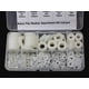 thumbnail image 1 of M2-M10, 500 piezas para mecánicos, espaciadores de plástico duraderos, juego de arandelas de nailon universales, 1 of 5