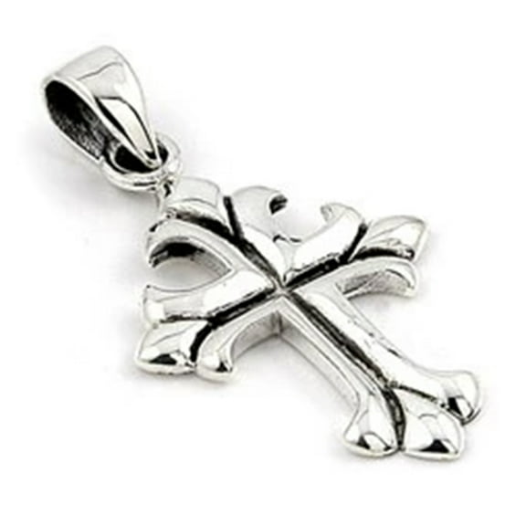 Vintage Cross 925 Sterling Silver Valentines Day Gifts Pendant Jewelry