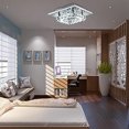 thumbnail image 4 of 12W Stainless Steel LED Ceiling Light Indoor Lighting for Living Room Passage Corridor 85‑265V, 4 of 8